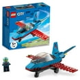 thumbnail image 1 of LEGO City Great Vehicles Stunt Plane 60323 Jet Airplane Toy, 2022 Building Set, Gifts for Kids, Boys and Girls 5 plus Years Old with Pilot Minifigure, 1 of 8