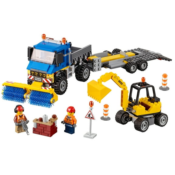 LEGO City Great Vehicles Sweeper & Excavator 60152
