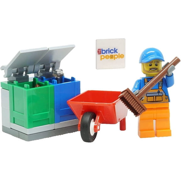 LEGO City: Janitor Garbage Collector with Accessories