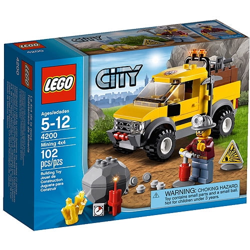 LEGO City 4x4 4200 Play Set - Walmart.com