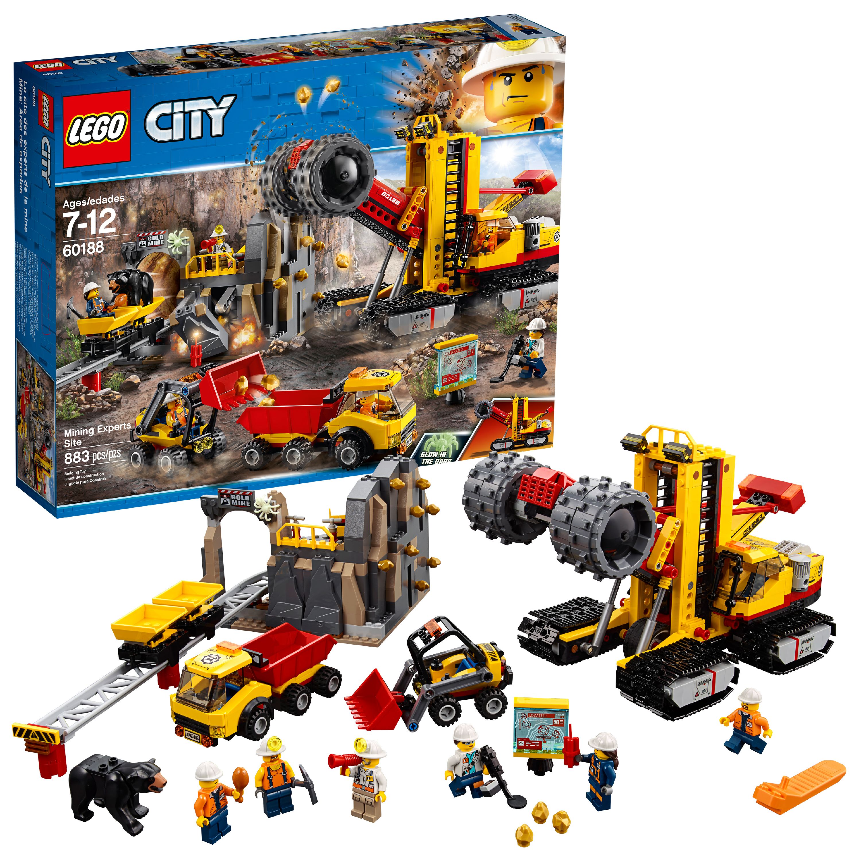 LEGO City Mining Experts Site 60188 Building Set (883 Pieces) - image 1 of 7