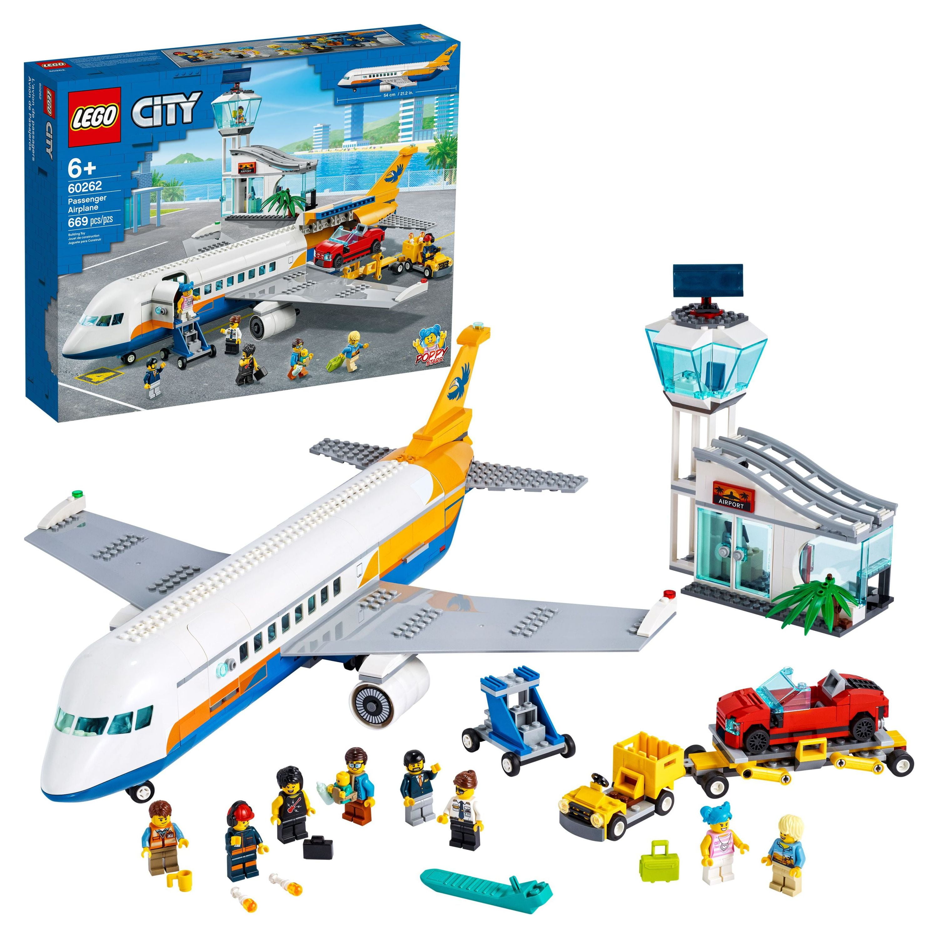 City Service Avión Juguete Infantil