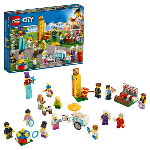 LEGO City People Pack - Fun Fair 60234 Toy Fair Building Set (183 Pieces)
