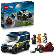 LEGO City Police Prisoner Transport Van Building Toy for Boys & Girls - Pretend Play Toys for Kids, Ages 6+ - W/Police Officer & 2 Crook Minifigures - Gift Idea for Birthdays - 60479
