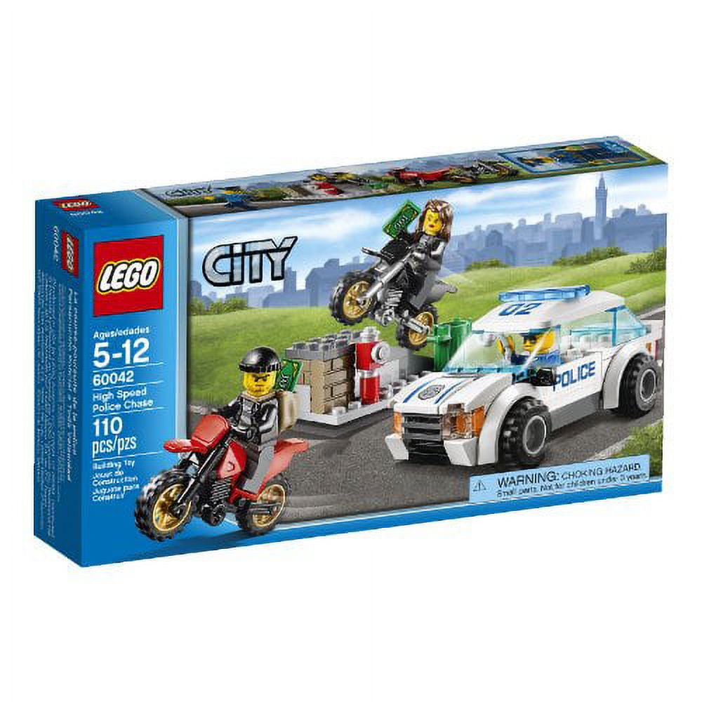 LEGO City Police High Speed Chase 60042 Building Set 110 Pieces