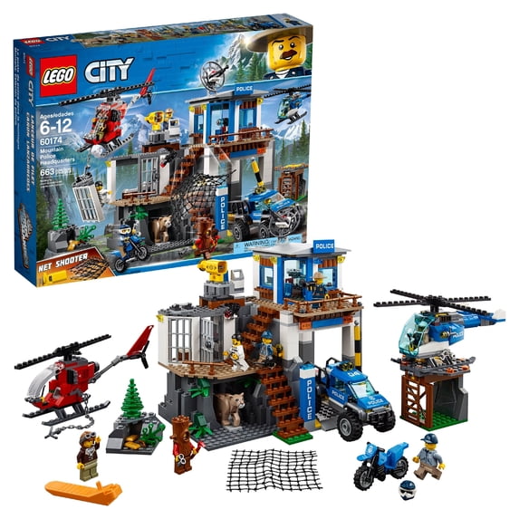 LEGO City Police Mountain Police Headquarters 60174
