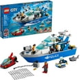 thumbnail image 1 of LEGO City Police Patrol Boat 60277 Building Kit; Cool Police Toy for Kids, New 2021 (276 Pieces), 1 of 7