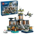 thumbnail image 1 of LEGO City Police Prison Island Toy Building Set, Birthday Gift for Boys and Girls Ages 7 Plus, Imaginative Play, Helicopter Toy, Boat Toy and Dinghy, 7 Minifigures with Dog and Shark Toy, 60419, 1 of 9