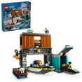 thumbnail image 1 of LEGO City Police Speedboat and Crooks’ Hideout Boat Toy, Fun Gift for Boys, Girls and Kids Ages 6 and Up who Love Pretend Play Toys, Includes a Jet Ski Toy, a Dog Figure and 3 Minifigures, 60417, 1 of 8