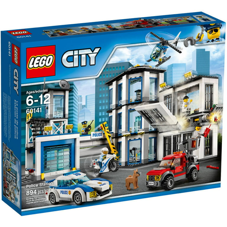 LEGO City Police Station Building Set Pieces) Walmart.com