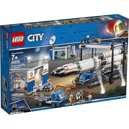 LEGO City Rocket Assembly & Transport 60229 Building Kit (1055 Pieces)