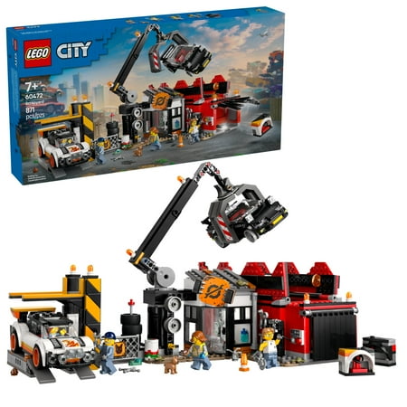LEGO My City Scrapyard with Cars 60472