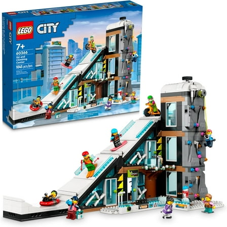 LEGO City Ski and Climbing Center 60366 Building Toy Set