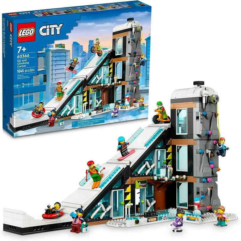 ②点セット　27 LEGO City Ski and Climbing Center 60366 Building Toy Set - Walmart.com