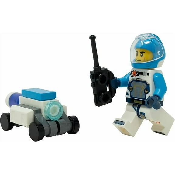 LEGO City Space: Astronaut Minifigure with Rover and Walkie