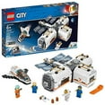 thumbnail image 1 of LEGO City Space Lunar Space Station 60227 Space Station Building Set with Toy Shuttle, Detachable Satellite and Astronaut Minifigures, Popular Space Gift (412 Pieces), 1 of 7