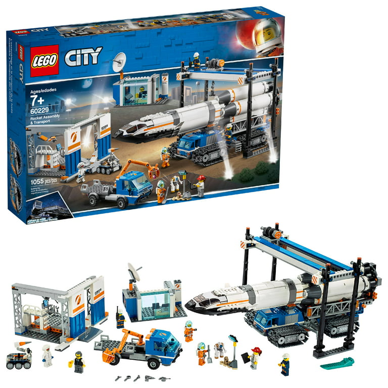 LEGO City Assembly & Transport Toy (1055 Pieces) - Walmart.com