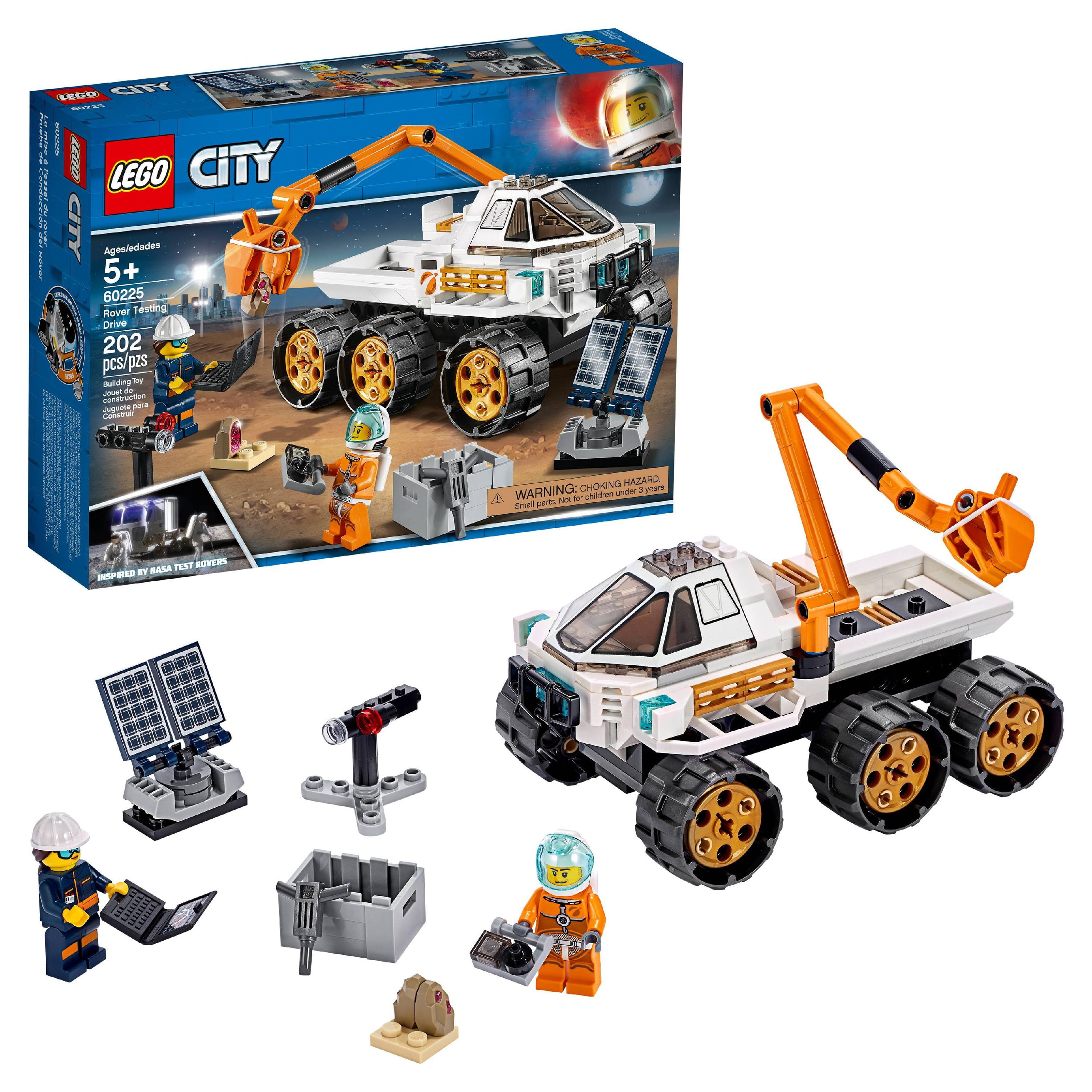 LEGO City Space Rover Testing Drive 60225 NASA-inspired Kit (202 Pieces) 