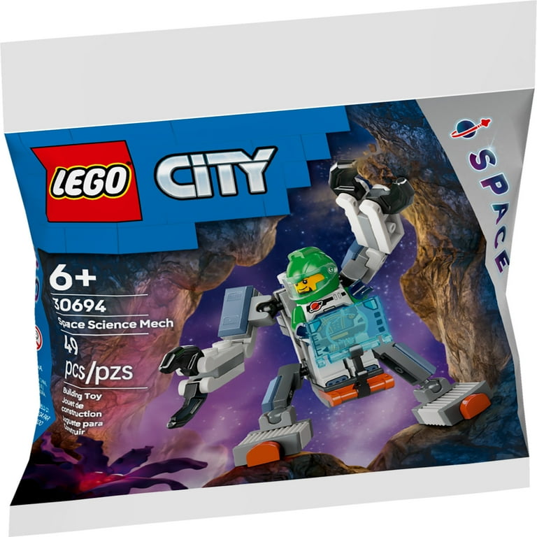 LEGO City Space Science Mech Building Toy - Includes Astronaut