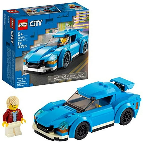 LEGO City Sports Car 60285 Building Playset for Kids (89 Pieces)