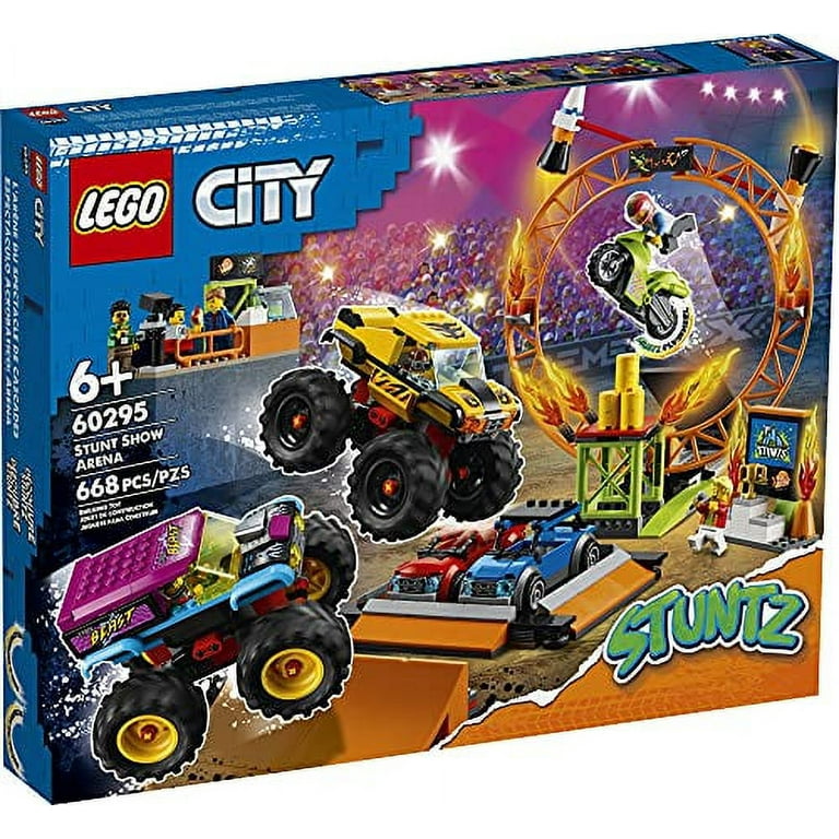 City Building (668 Stunt 60295 Show Arena Kit LEGO Pieces)
