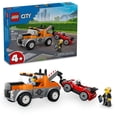 thumbnail image 1 of LEGO City Tow Truck and Sports Car Repair Building Toy - Pretend Play Toys for Preschool Kids, Boys & Girls, Ages 4+ - Gift for Birthdays - 60435, 1 of 8