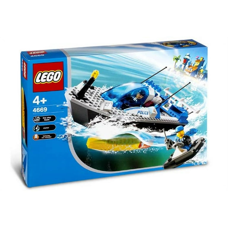 LEGO City Turbo-Charged Police Boat 4669 - Walmart.com