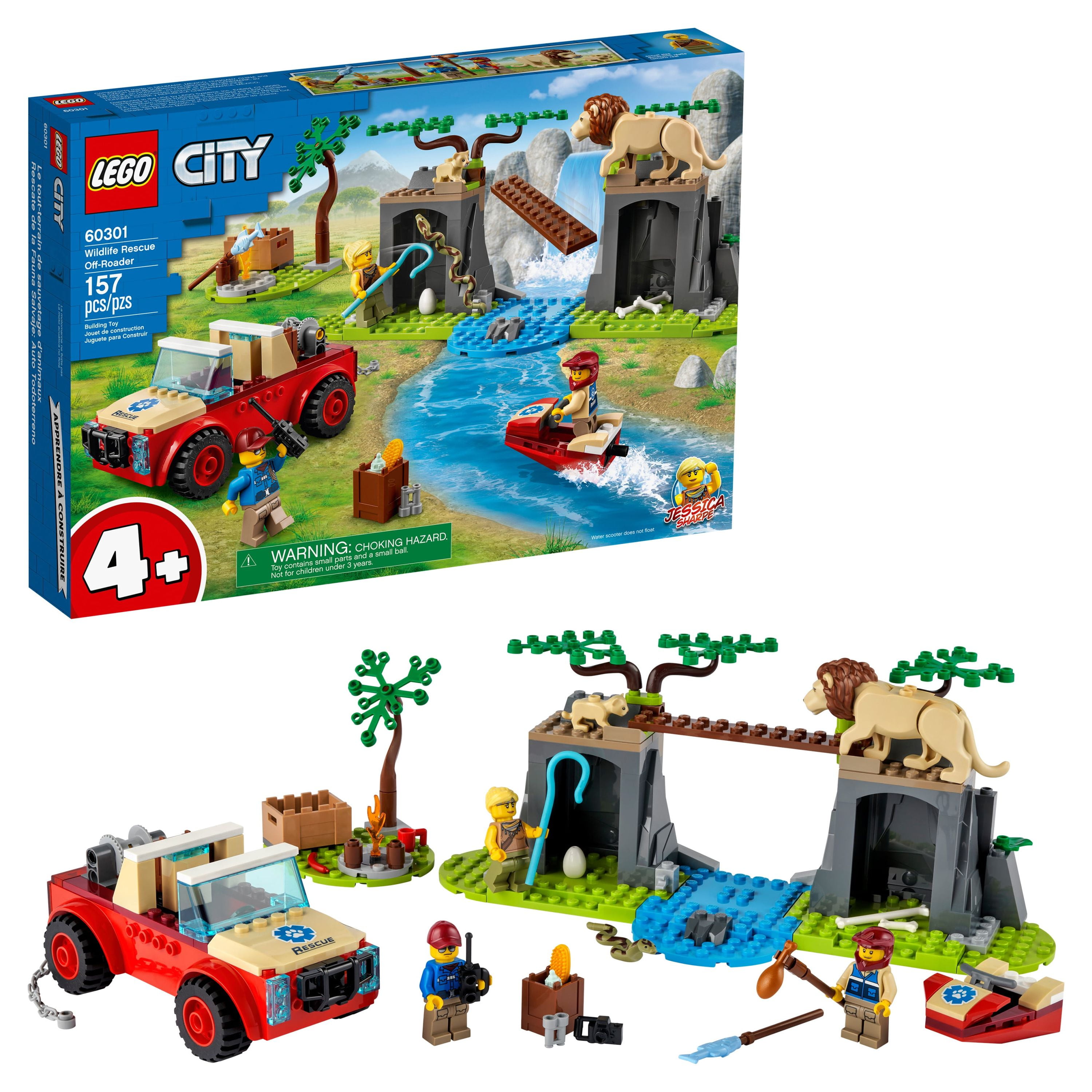 Amazon.com: LEGO City Stuntz Spinning Stunt Challenge 60360