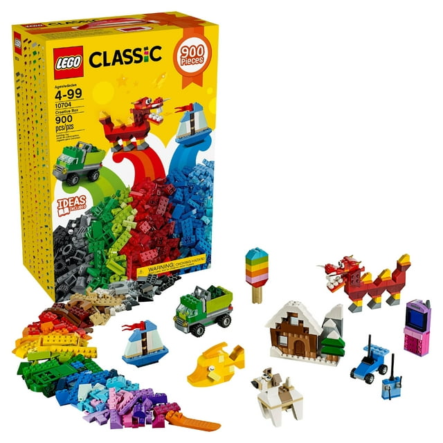 LEGO Classic Creative Box 10704 Building Set (900 Pieces)