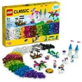 thumbnail image 1 of LEGO Classic Creative Fantasy Universe Set 11033, Building Adventure for Imaginative Play with Unicorn Toy, Castle, Dragon and Pirate Ship Builds, Gift Idea for Kids Ages 5 Plus, 1 of 8