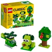 LEGO Classic Creative Green Bricks 11007 Building Kit to Inspire Imaginative Play 60 Pieces