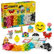 LEGO Classic Creative Happy Box Building Toy Set - Building Blocks Toy for Kids, Boys and Girls, Ages 5+ Learning and Educational Toy for Preschool - Gift Idea for Birthdays - 11042
