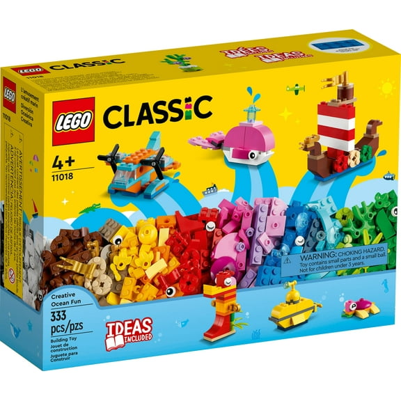 LEGO Classic Creative Ocean Fun 11018 Building Kit (333 Pieces)