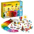 thumbnail image 1 of LEGO Classic Creative Party Box Bricks Set 11029, Family Games to Play Together, Includes 12 Mini-Build Toys: Teddy Bear, Clown, Unicorn, Fun for All ages 5 Plus, 1 of 8