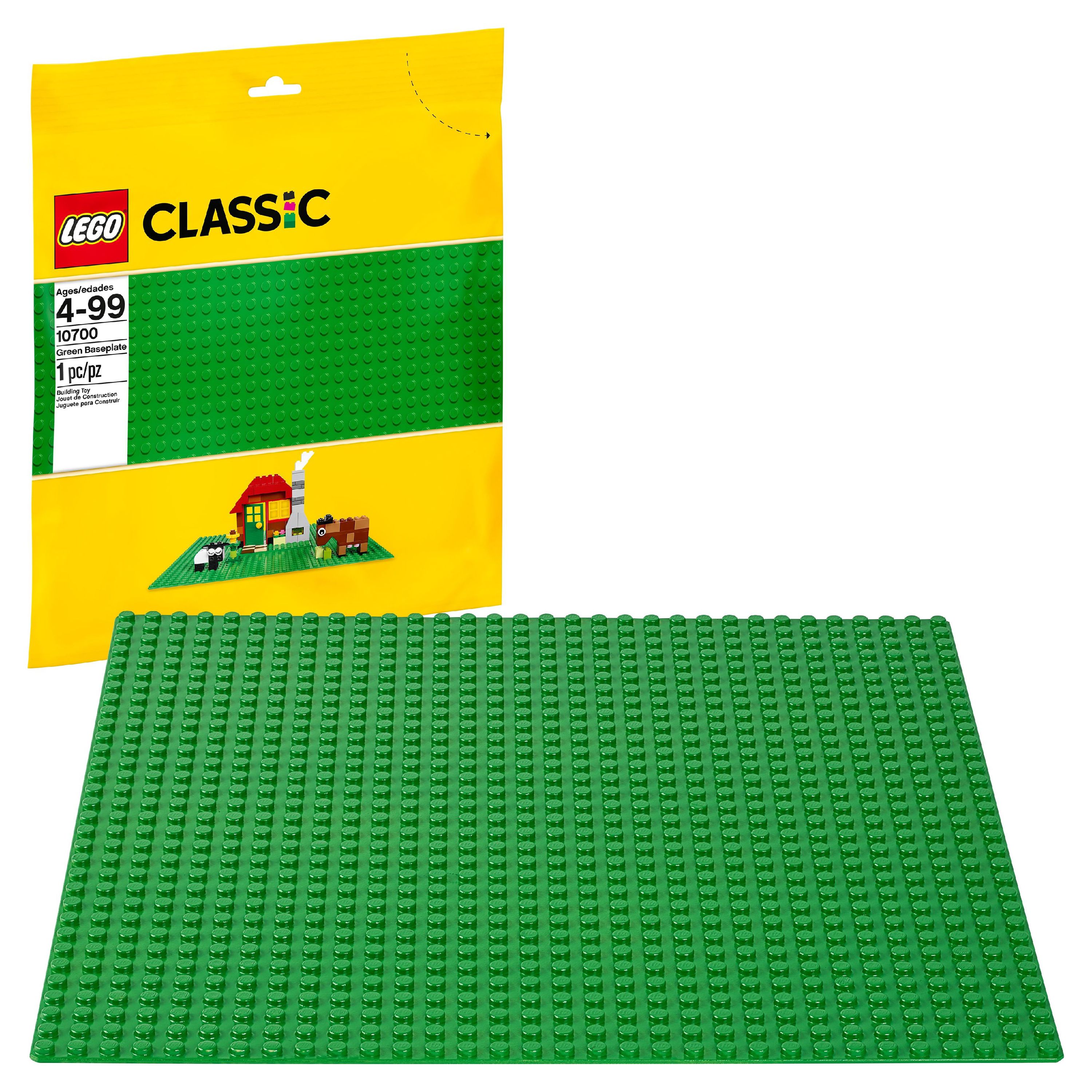 LEGO Classic Green Baseplate 10700 Building Accessory (1 Piece) - image 1 of 6