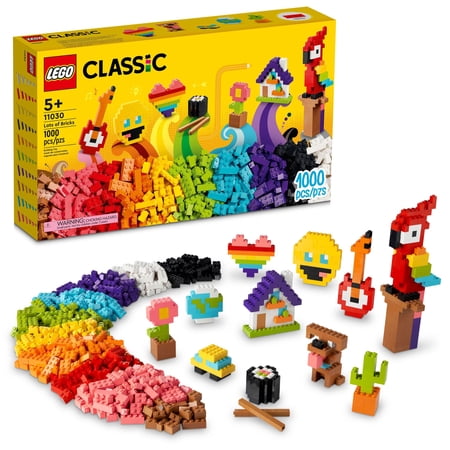 LEGO 6425579 Classic Lots of Bricks Construction Toy Set 1000pcs