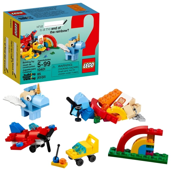 LEGO Classic Rainbow Fun 10401 Building Set (85 Pieces)