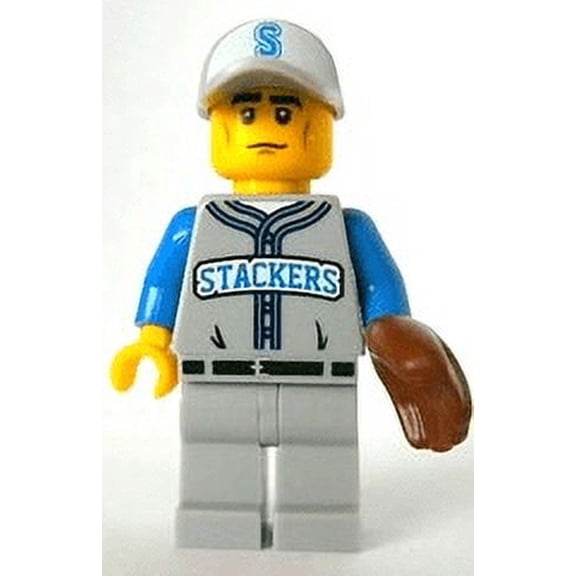 LEGO Collectible Series 10 Baseball Fielder Minifigure - Minifig only Entry