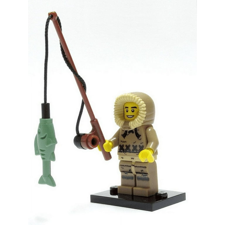 Lego fisherman minifigure sales