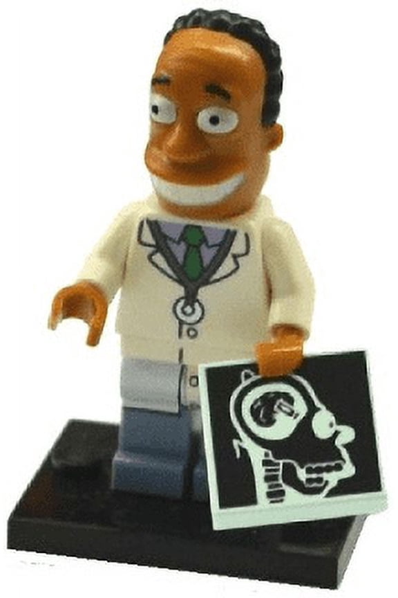 Collectible The Simpsons Series 2 Dr. Hibbert Minifigure - Complete Set