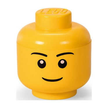 LEGO Construction Blocks Storage Head - - Small Boy - Walmart.com