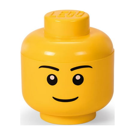 LEGO Construction Blocks Storage Head - - Small Boy