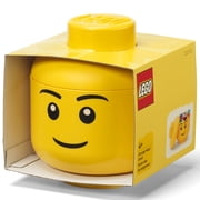 LEGO Small Yellow Minifigure Storage Head, Boy