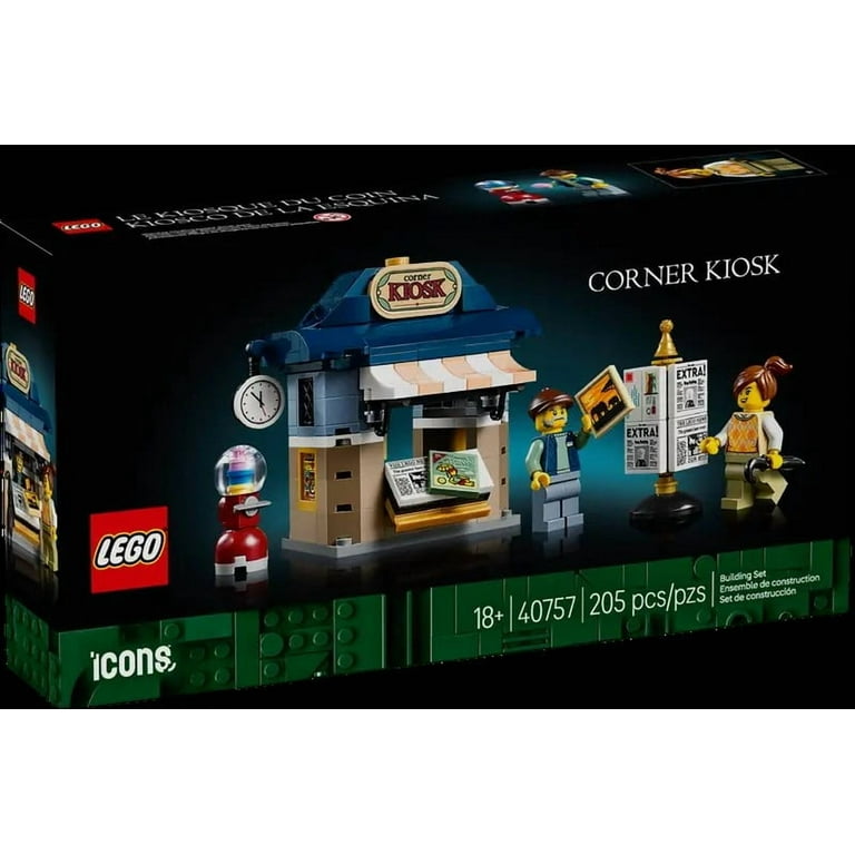 LEGO Corner Kiosk Set 40757 - Walmart.com