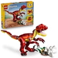 thumbnail image 1 of LEGO Creator 3 in 1 Fierce Dinosaur Building Toy for Boys & Girls, Ages 8+ - Kids Build 1 of 3 Prehistoric Animal Figures - Gift Idea for Birthdays - 31379, 1 of 8