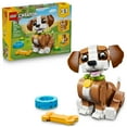thumbnail interactive-video image 1 of LEGO Creator 3 in 1 Cute Animals: Playful Puppy Building Toy for Girls & Boys, Ages 8+ - Birthday Gift for Kids - 3 Building Options, Dog, Squirrel, or Duck - 31382, 1 of 9