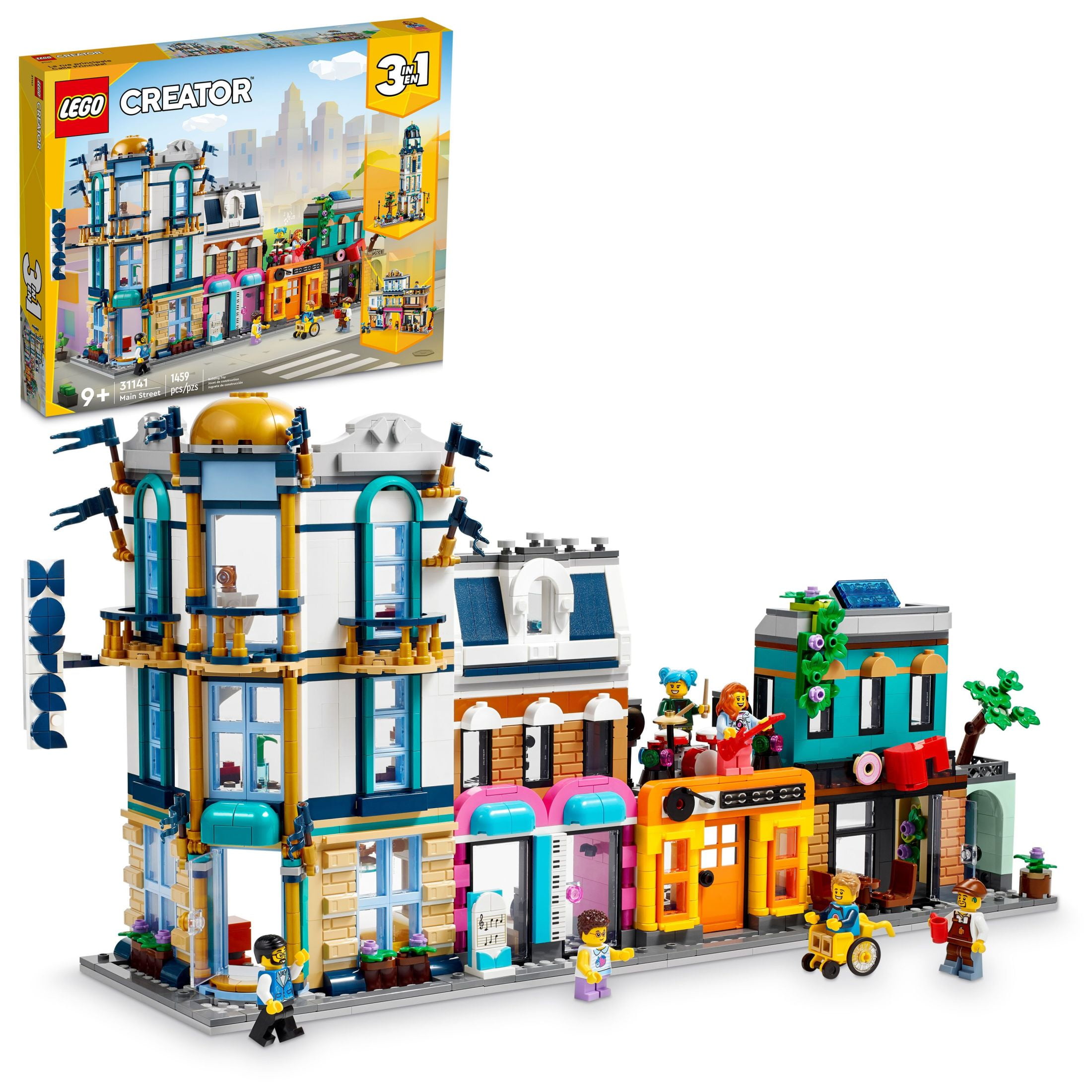 LEGO Creator 3 in 1 Main Street Building Set (31141), Corner LEGO Creator 3 in 1 Main Street Building Set (31141), Corner