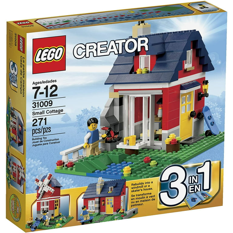 LEGO Creator 31009 Cottage Pieces) Building Kit - Walmart.com