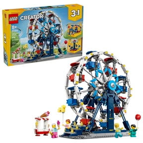 LEGO Creator 3 in 1 Iconic Ferris Wheel - Building Toy for Boys & Girls, Ages 8+ - 3 Building Options - Gift Idea for Kids - 31389