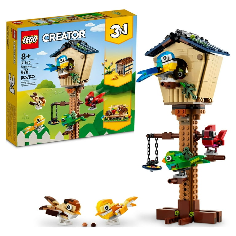 LEGO Creator 3 in 1 Cozy House Building Kit, Rebuild into 3 Different  Houses, Includes Family Minifigures and Accessories, DIY Building Toy Ideas  for